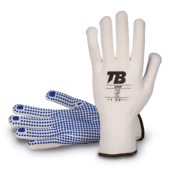 220P nylon mechanical glove with polyester stitches