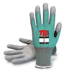 430VRF mechanical, tactile glove with cut protection and reinforcements
