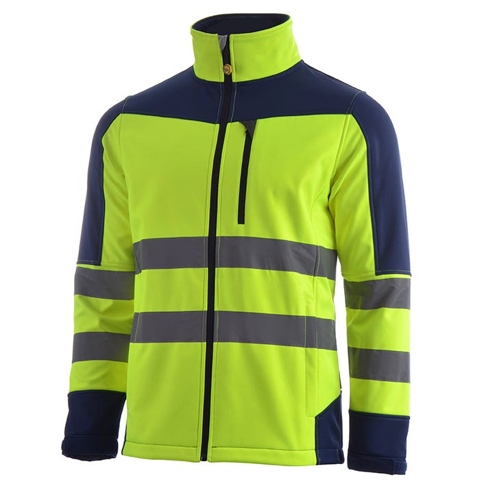 Softshell tricapa de alta visibilidad combinado ECLIPSE HV