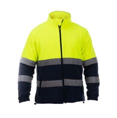 PLANET HV POLAR FLEECE high-visibility, two-tone, polar fleece jacket
